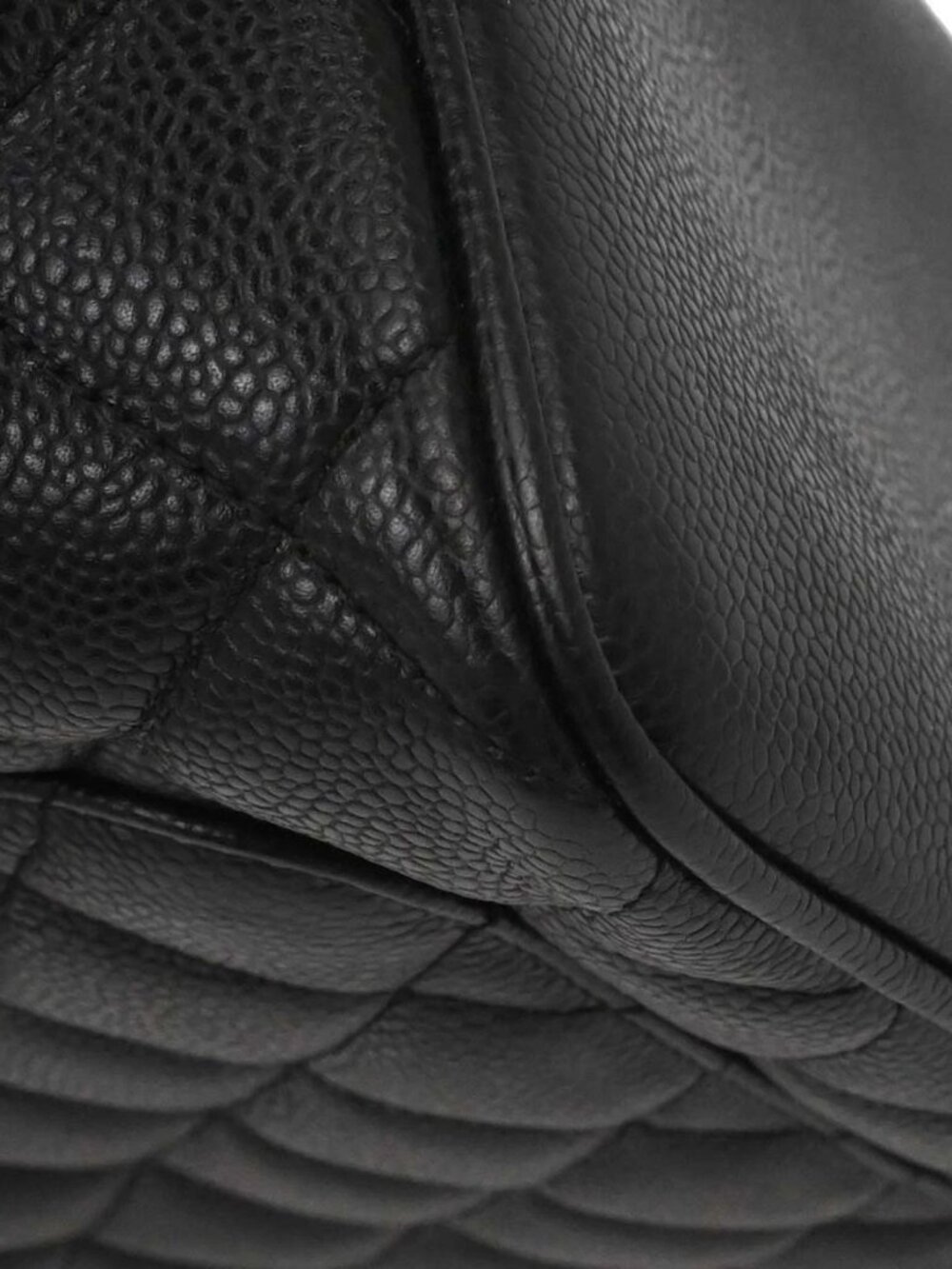 Chanel Black Calfskin Medallion Tote Handbag 187407 - Picture 5 of 16